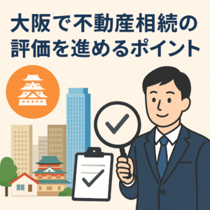 大阪市で不動産相続の評価を進める方法